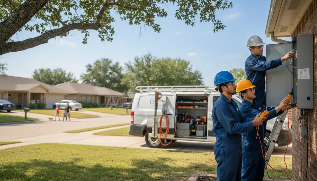 Certified electrician providing emergency electrical services in Foster, OR